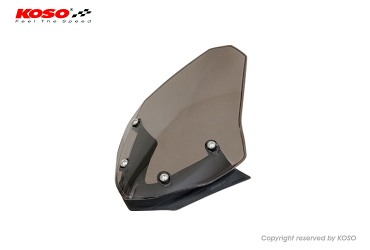 FORCE 155 SPRINT WIND SHIELD (WITH BRACKET)